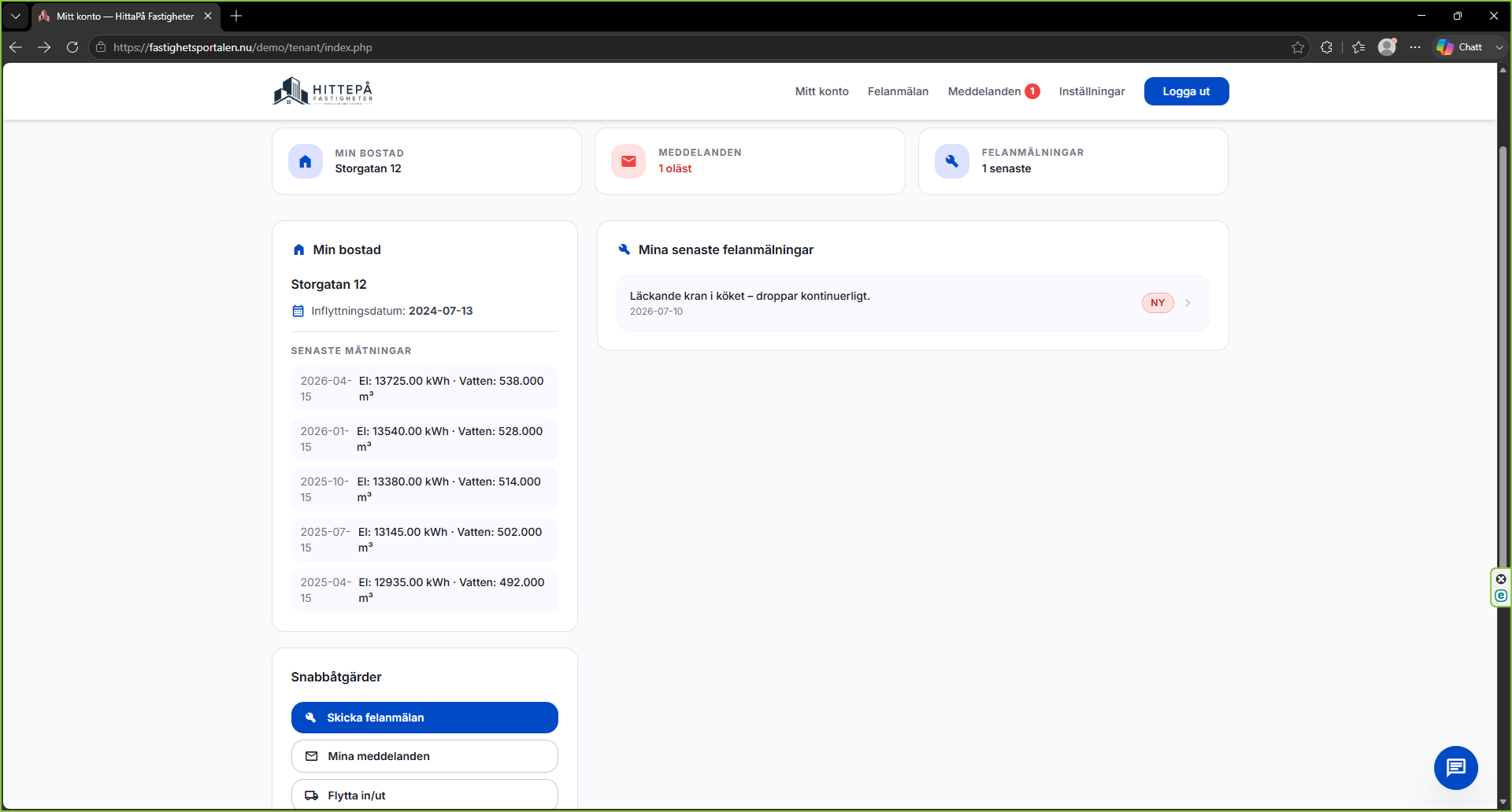 Dashboardhg – Fastighetsportalen.nu